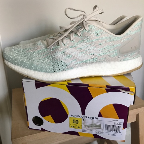 Adidas Pureboost DPR Mint White Women’s shoe 10 - Picture 6 of 7